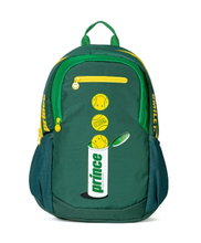 Prince x Smiley Tennis Backpack (Main Compartment + Racket Compartment for Rackets) 2025 green